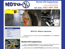 Tablet Screenshot of moto-as.pl